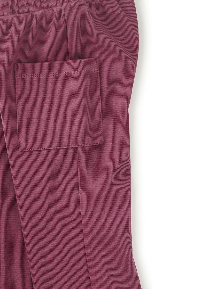 Flare for Fun Pocket Pants, Cassis