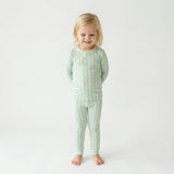 Mint Meadows Bamboo Toddler Pajama Set
