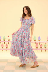 Winnie Dress in Peony Blossoms