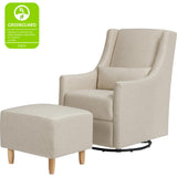 Toco Swivel Glider and Ottoman