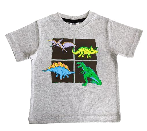 Kids Tee - Neon Dino