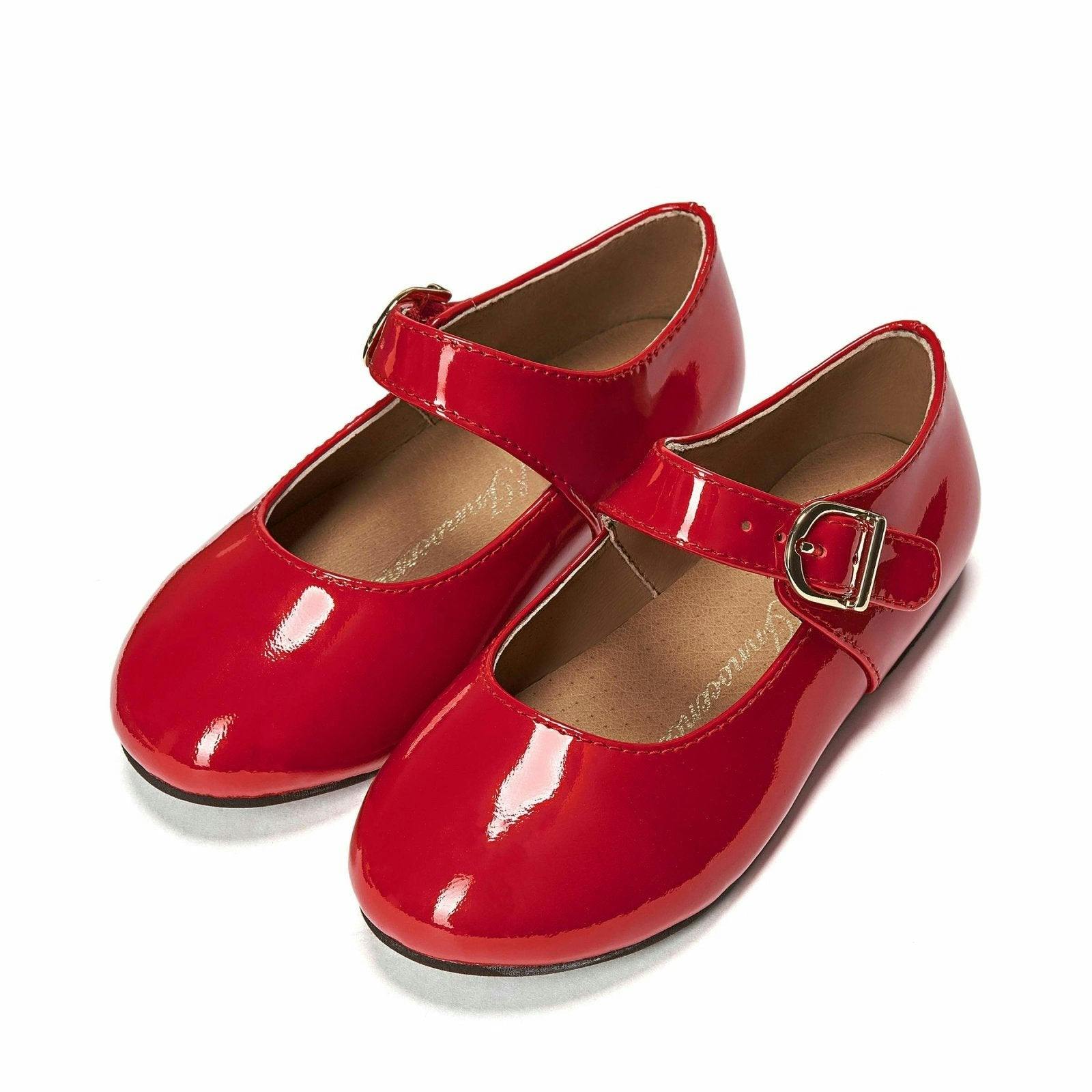 Juni 2.0 Patent Leather Round-Toe Mary Jane Shoes