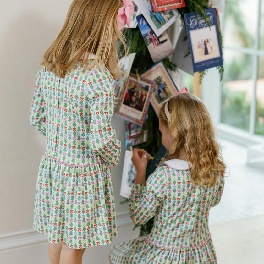 Lillian Girls' Dress - Tree Topper Bows