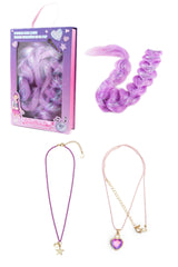 Rock Star Jewelry & Purple Braid 3pc Bundle