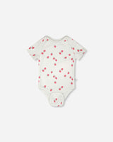 Evolutive Cotton Rib Jersey Onesie