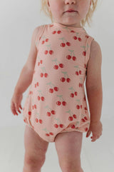 Baby Girl Bubble Bodysuit Set in Llamas