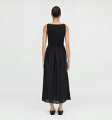 The Cosima Nap Dress - Black Fil Coupé