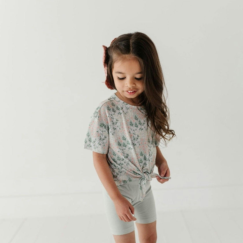 Girl's Tie Front Shirt