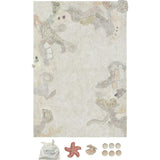 Seabed Washable Rectangle Play Rug