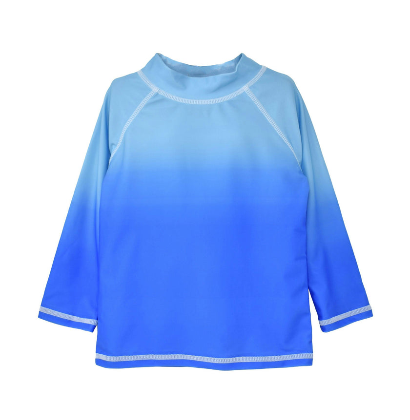 UPF 50+ Graphic Rash Guard Swim Top - E