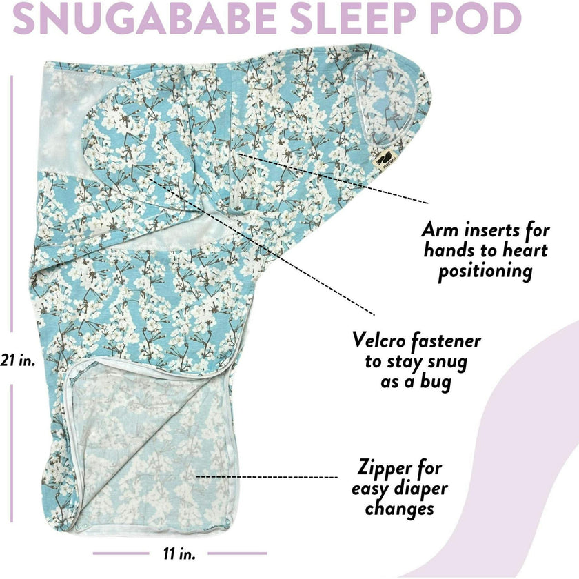 Snugababe Print Swaddle Sleep Pod