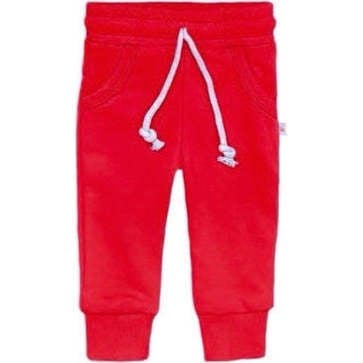 Cherry Red Terry Jogger Sweatpant