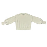 Girls Soft Fit Sweater in Cream