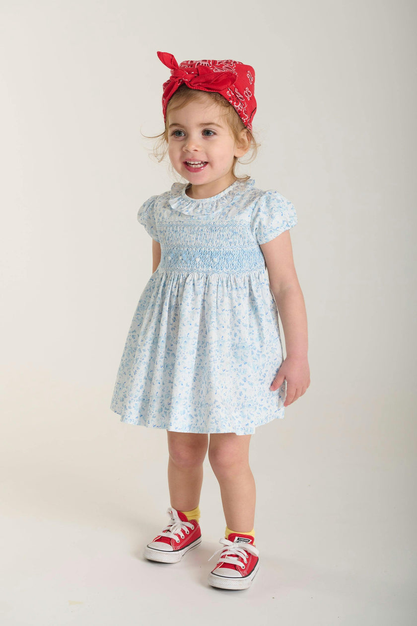 Hand-Smocked Baby Dress - Chiara