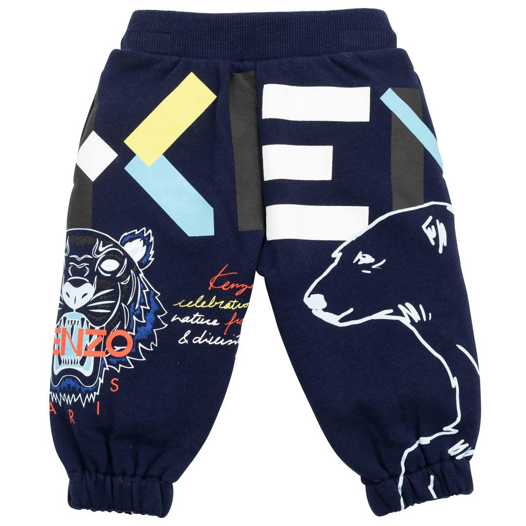 Navy Logo Joggers