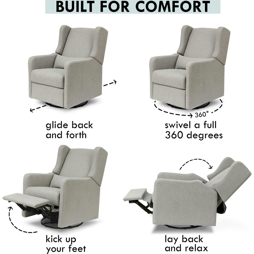 Arlo Recliner and Swivel Glider