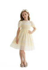 Cream London Pleated Dress