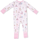 Fancy Hounds with Bows - Convertible Romper