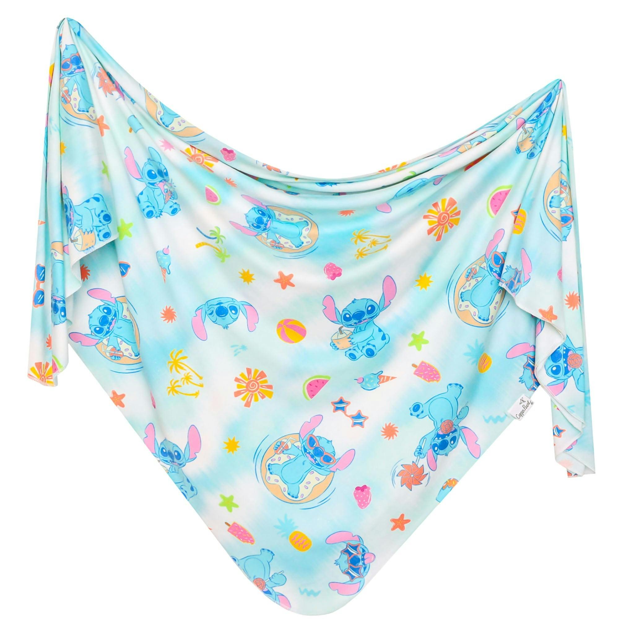 Knit Swaddle Blanket - Disney Stitch Dreamsicles