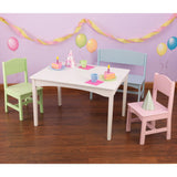 Nantucket Table with Bench and 2 Chair Set