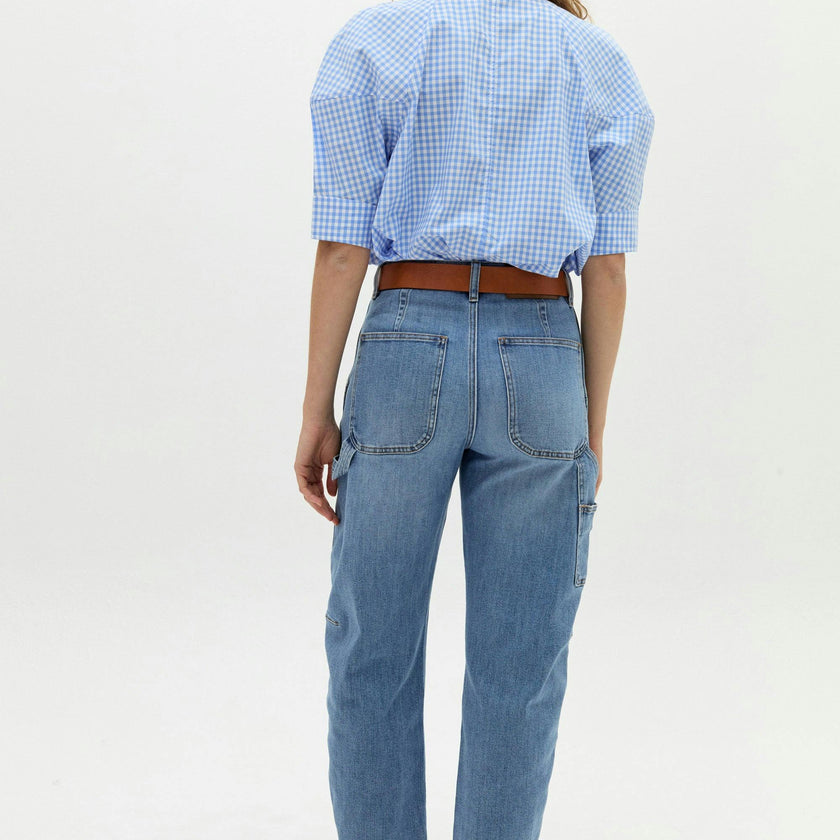 Ambar Denim Pants - Washed Indigo