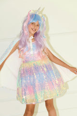 Sequin Ombre Sparkle Tank Dress