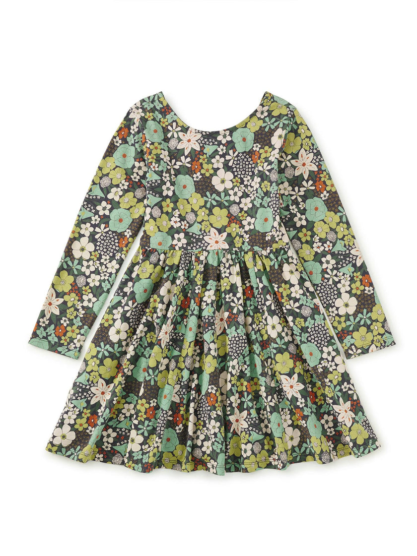 Printed Ballet Dress, Chelsea Garden Floral