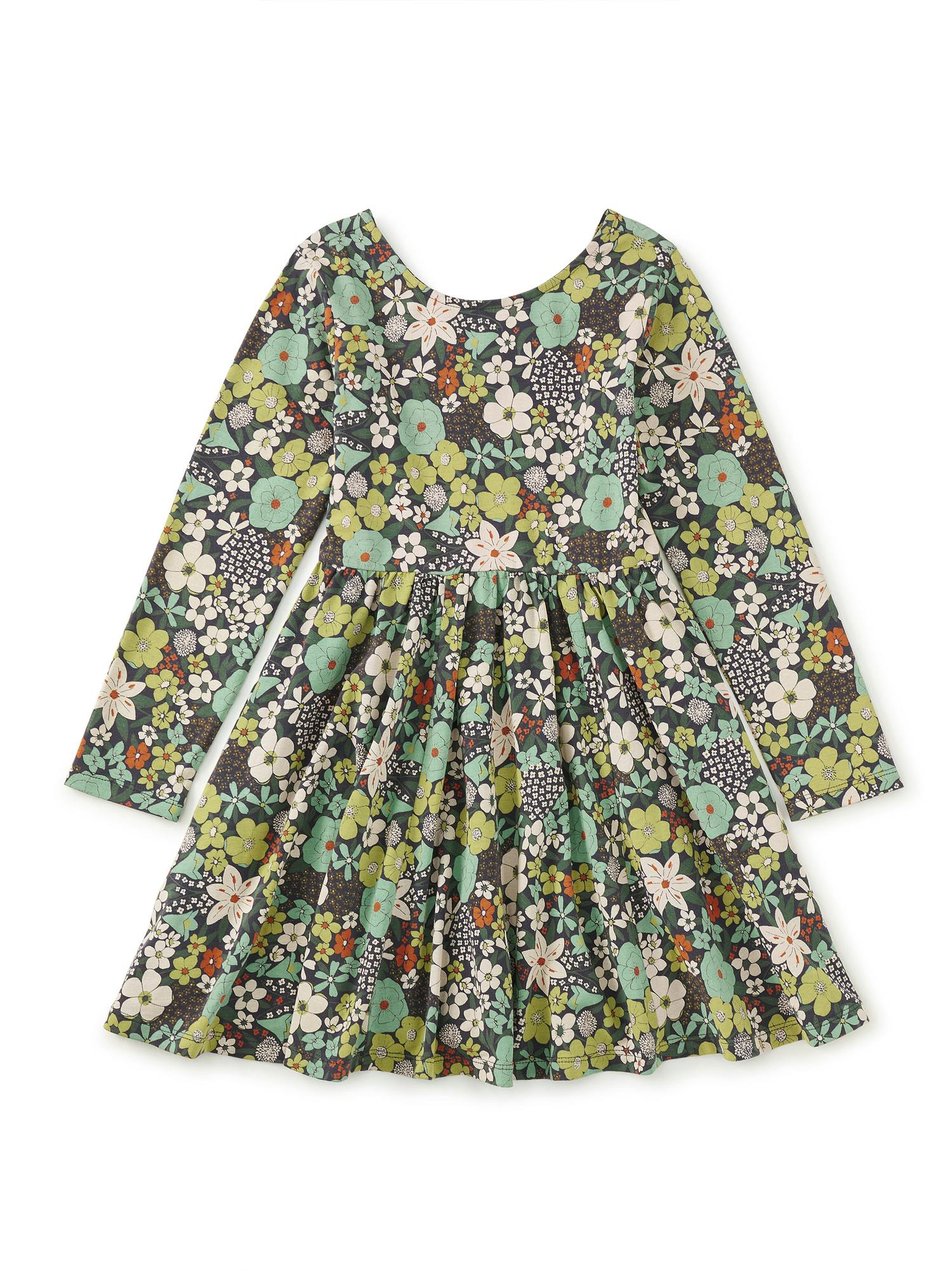 Printed Ballet Dress, Chelsea Garden Floral