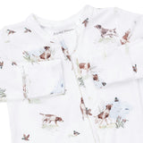 Pointer Pups and Duck Buddies - 2 Way Zipper Footie