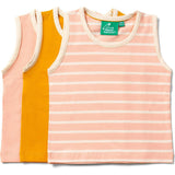 Gold Organic Vest Set 3 Pack, Multi