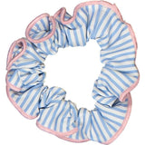 Blue Stripes Scrunchie