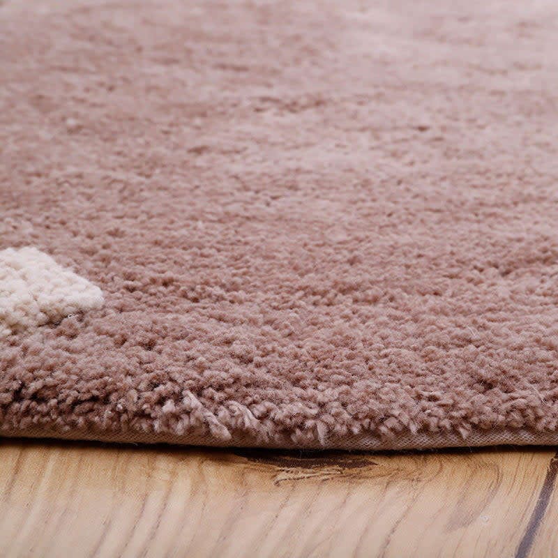 Non-Slip Back Hand-Tufted Rug