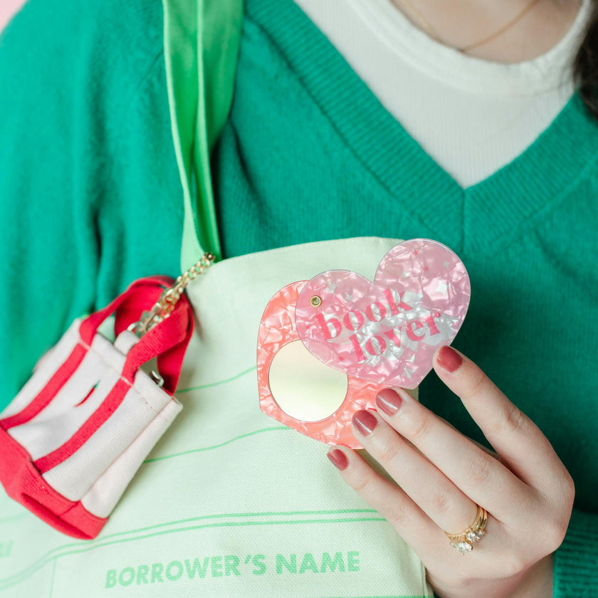 Book Lover Compact Mirror