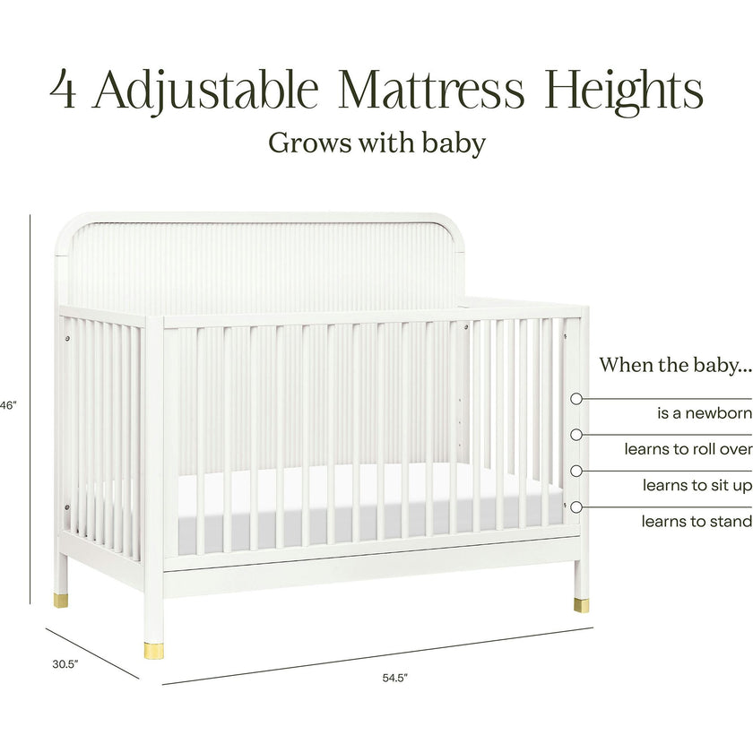 Brimsley Tambour 4-in-1 Convertible Crib