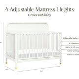 Brimsley Tambour 4-in-1 Convertible Crib