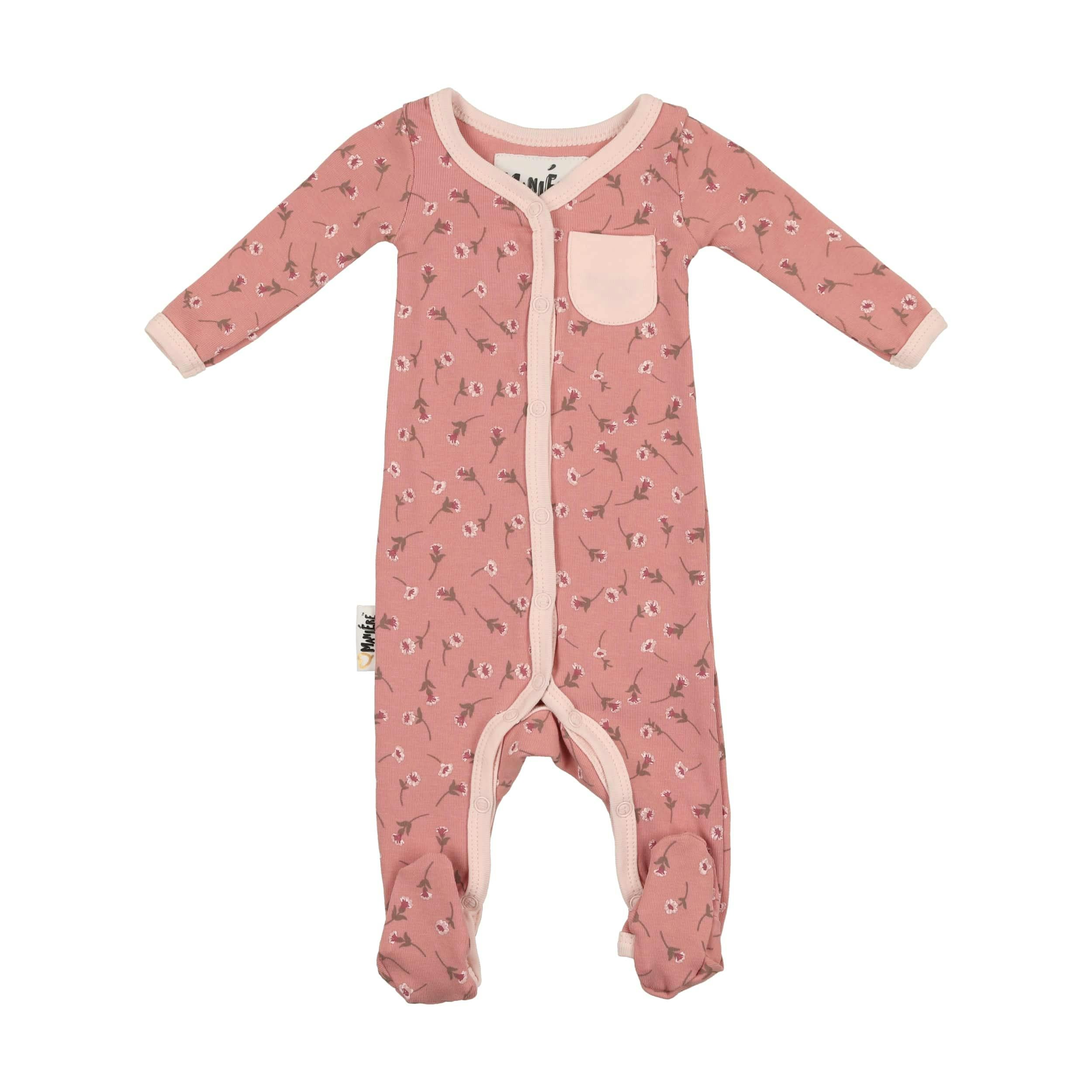 All Over Floral Footie