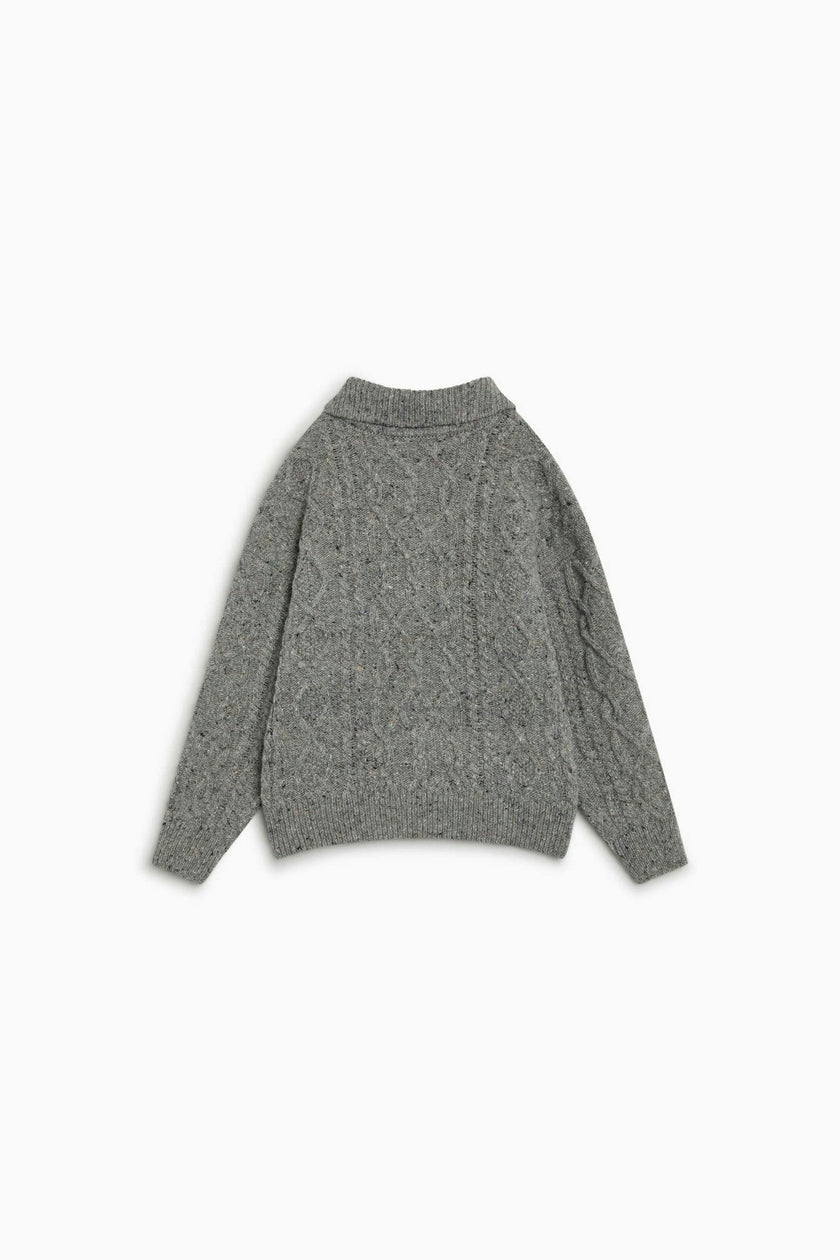 Solin Polo Mid Grey Melange