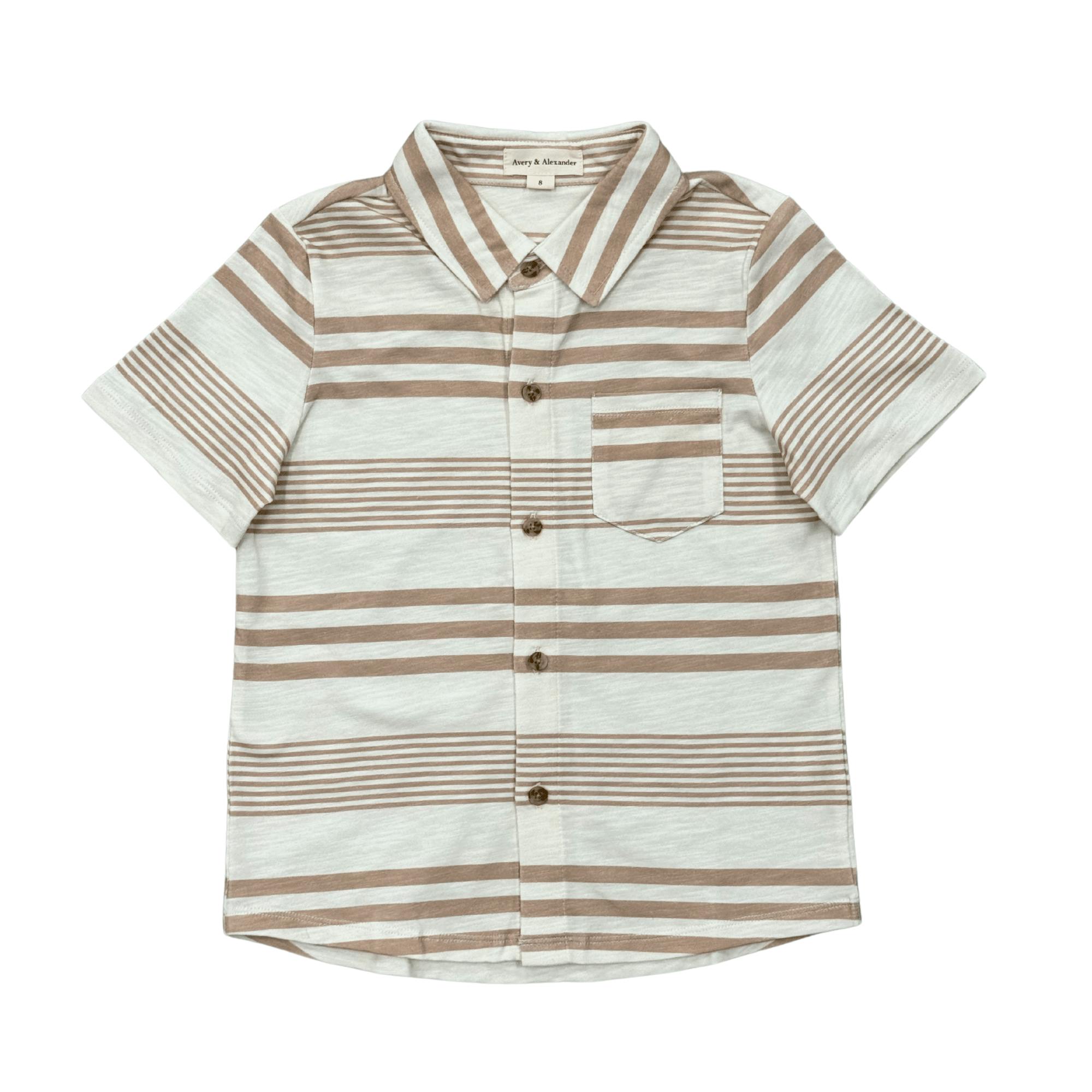Boy's Collar Button Shirt