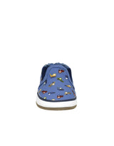 I Love Trucks Med Blue Soft Sole