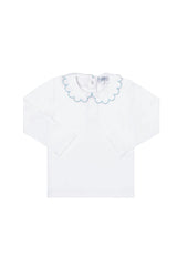 Nella Scallops Long Sleeve Tee