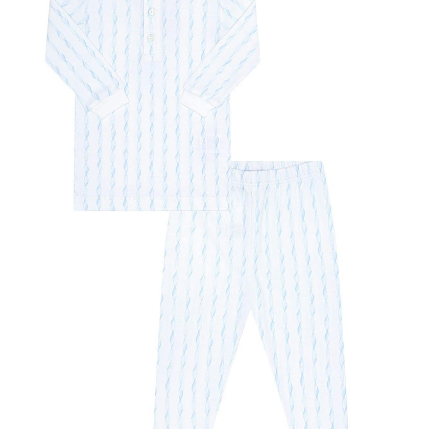 Blue Twirls Pajamas