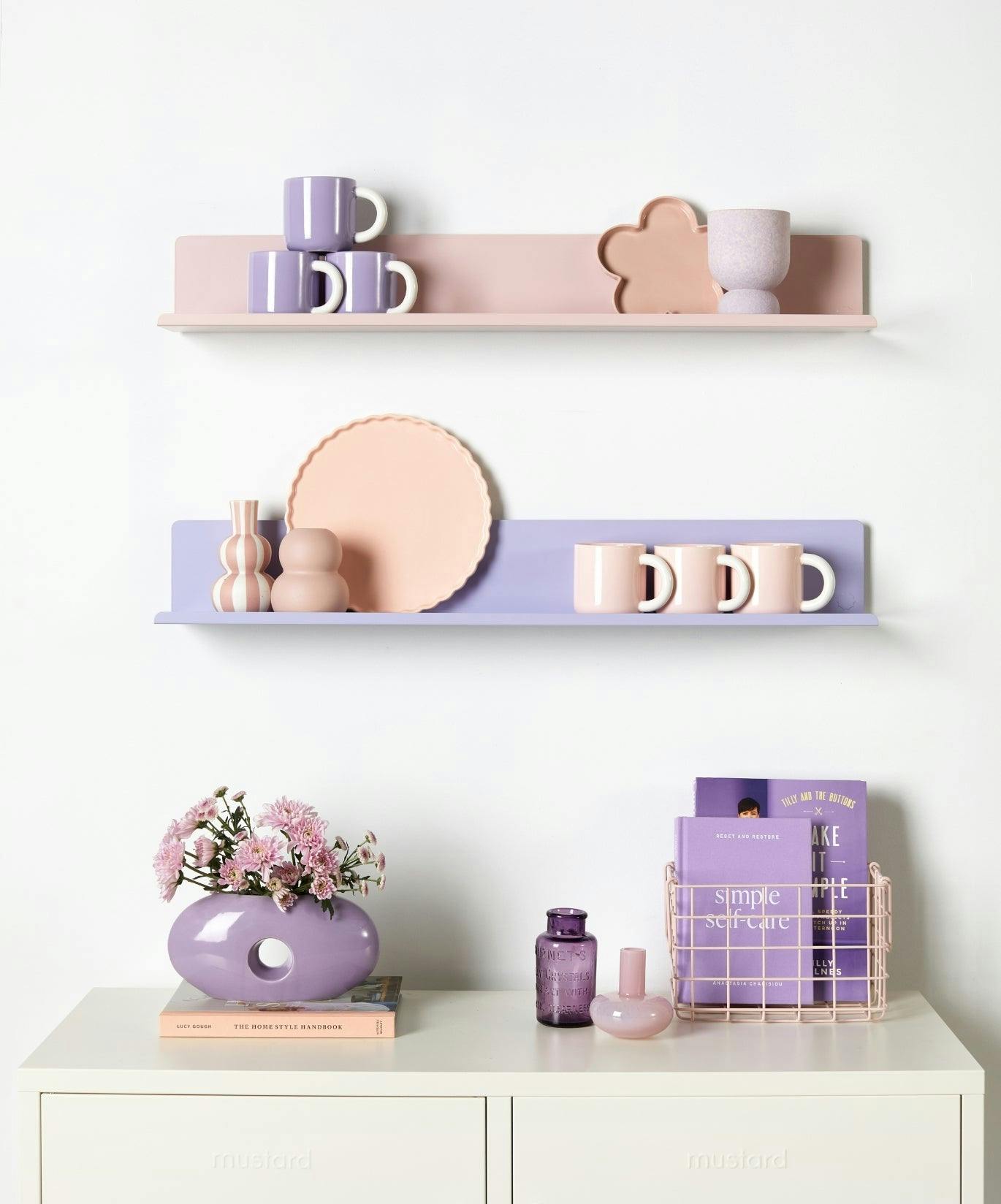 The Ledge in Lilac - Large