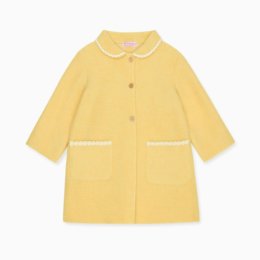 Lemon Henrietta Girl Coat