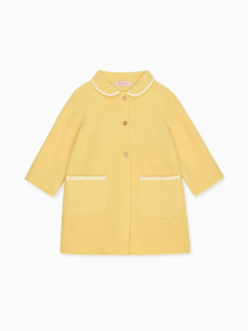 Lemon Henrietta Girl Coat