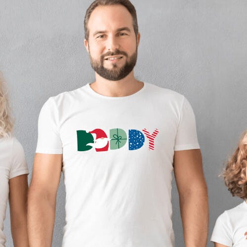 adult graphic tee | daddy winter