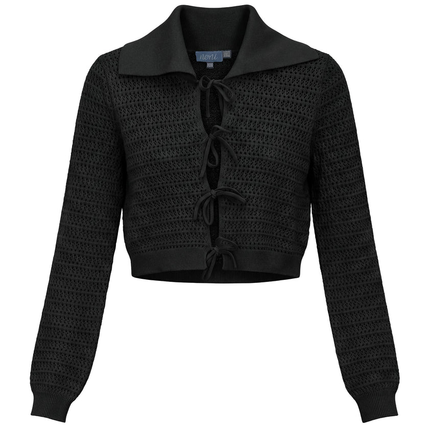 Eyelet Knit Sweater