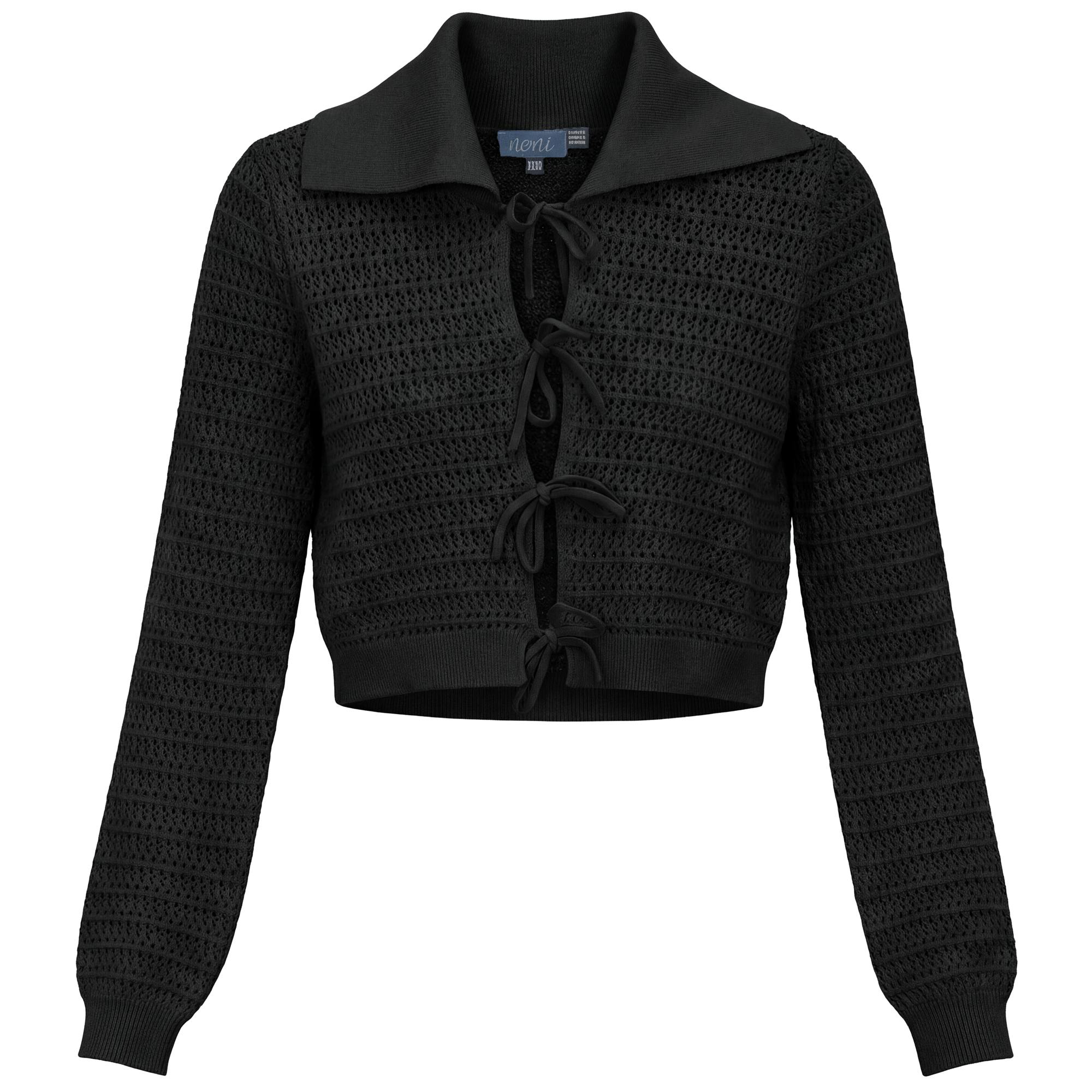 Eyelet Knit Sweater
