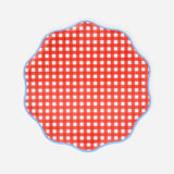 Red Gingham Side Plates