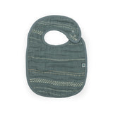 Organic Cotton Muslin Classic Bib 3 Pack - Animal Crackers