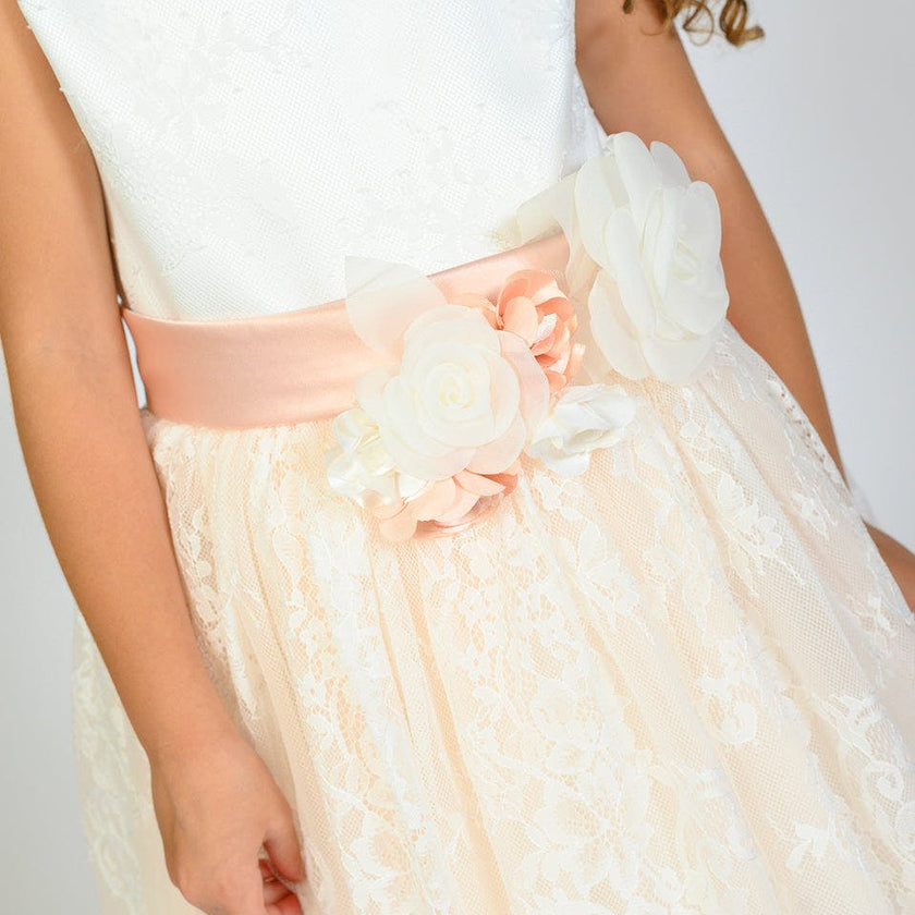 White Comanche Dress